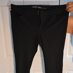 Black Skinny Style Dress Pants
